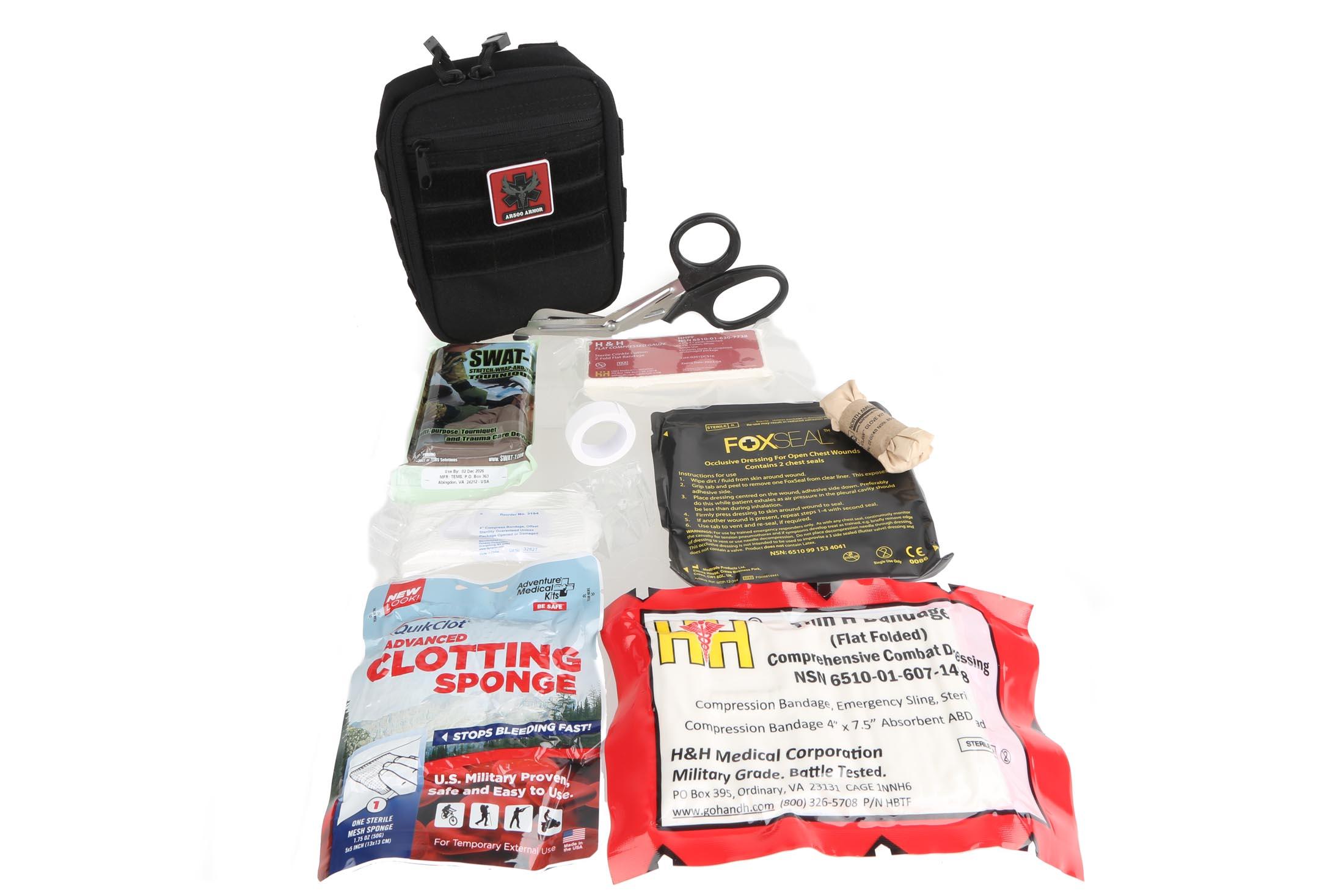 AR500 Armor Tactical EPIK (IFAK) Kit Black AR500EPIKBK